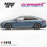 Mini GT Mercedes-Benz Eqs 53 Nautic Blue Metallic 2021 - Escala 1/64 - MGT01418-L