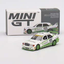 Mercedes Benz 190E 2.5-16 EvolutIon II n20 Dtm Zakspeed Michael Schumacher - Escala 1/64 – Mini GT 366