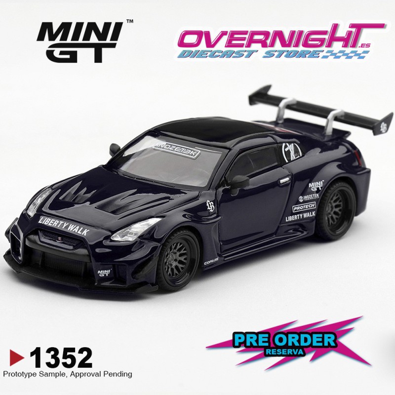 Mini GT Nissan GT-R R35 RR Ver.2 Inozetek Edition 2025 - Escala 1/64 - MGT01352-L
