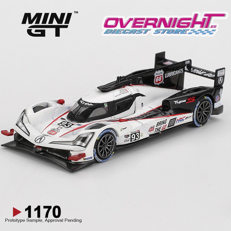 Mini GT Acura Arx-06 Gtp N93 Acura Meyer Shank Racing Daytona 24 Hrs 2025 Escala 1/64 MGT01170-L