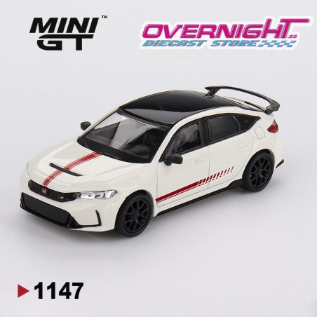 Mini GT Honda Civic (Fl-5) Type R Ultimate Edition Championship White 2025 Escala 1/64 MGT01147-L
