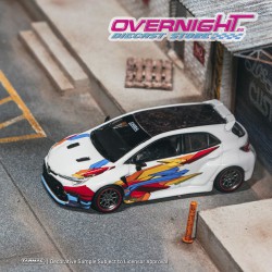 Tarmac Works Toyota Corolla GR Widebody blanco 2025 Jonsibal Escala 1/64 T64G-063-WH