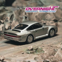 Tarmac Works Porsche 959 Silver 1989 Escala 1/64 T64G-068-SL