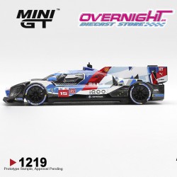 Mini GT Bmw M Hybrid V8 Hypercar n15 Bmw M Team Wrt Le Mans 24 Hrs 2025 Escala 1/64 MGT01219-L