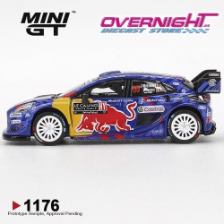 Mini GT Ford Puma Rally1 N55 M-Sport Ford Rally Monte-Carlo 2025 Escala 1/64 MGT01176-L