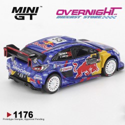 Mini GT Ford Puma Rally1 N55 M-Sport Ford Rally Monte-Carlo 2025 Escala 1/64 MGT01176-L