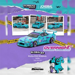 Tarmac Works Skyline R32 Widebody - Designed by Jon Sibal Sulley Monstruos SA - Escala 1/64 T64G-061-SUL