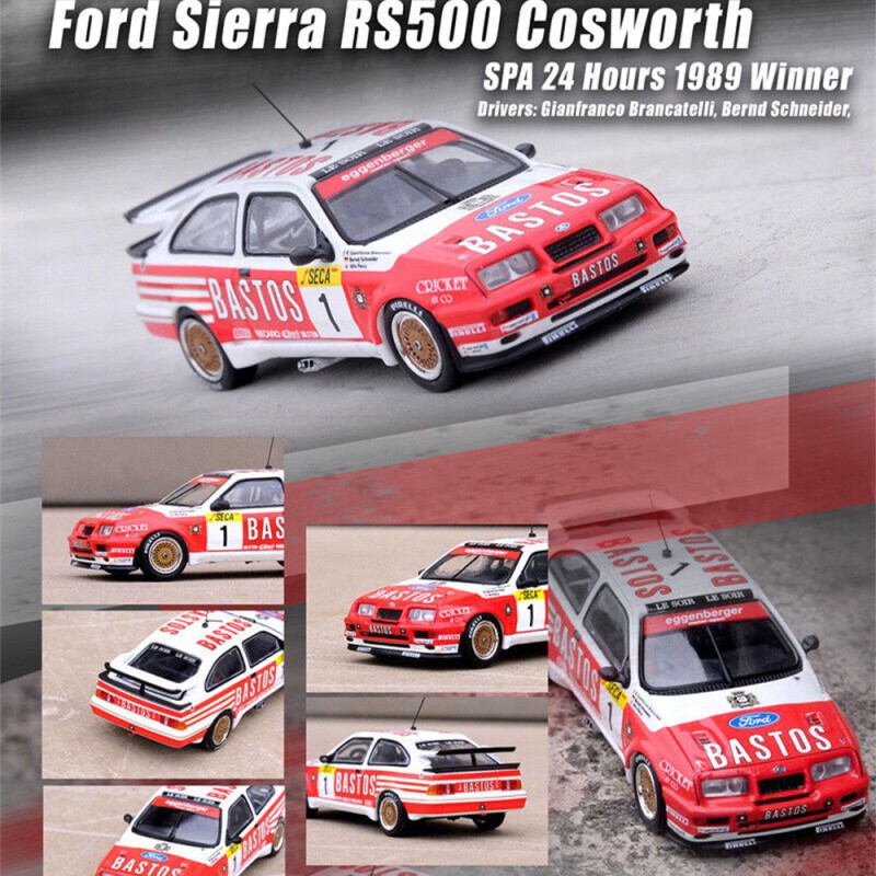 Ford Sierra Rs500 Cosworth 1989 Bastos - Escala 1/64  – Inno64