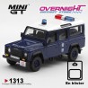Mini GT Land Rover Defender 110 Royal HK Police Tai Po District HK Exclusive en Blister - 1/64 MGT01313-BL
