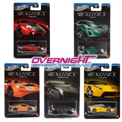 Hot Wheels Silver Series  Automotive Exotics pack 5 coches GDG44-977U