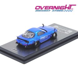 Inno64 Mazda RX-7 (FD3S) Pandem Rocket Bunny Chrome Blue Tokyo Auto Salon 2026 Event Edition Escala 1/64 IN64-RX7FDP-TAS26