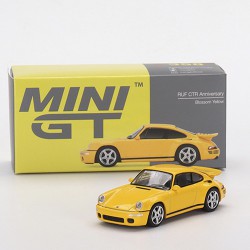 Ruf Ctr Anniversary amarillo – Escala 1/64 – Mini GT 358