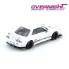 Inno64 TOP SECRET VR32 GT-R blanco Escala 1/64 IN64-VR32TS-WHITE