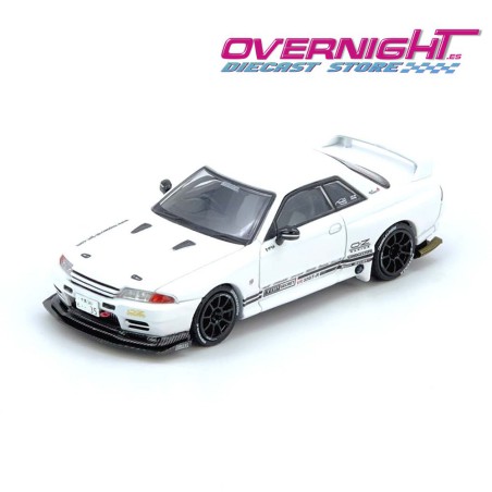 Inno64 TOP SECRET VR32 GT-R blanco Escala 1/64 IN64-VR32TS-WHITE