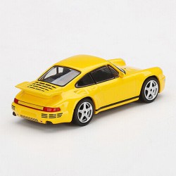 Ruf Ctr Anniversary amarillo – Escala 1/64 – Mini GT 358