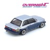 Inno64 Pandem Rocket Bunny E30 M3 plata y azul Escala 1/64 IN64-E30P-SILBLU