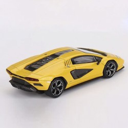 Lamborghini Countach Lpi 800-4 amarillo - Escala 1/64 – Mini GT 733