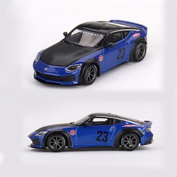 Nissan Z400 Lb Nation Works azul - Escala 1/64 – Mini GT 732