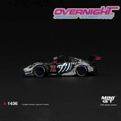 Mini GT 2026 Porsche 911 992 GT3 R n77 AO Racing Skeleton Rexy Petit Le Mans Escala 1/64 MGT01436L