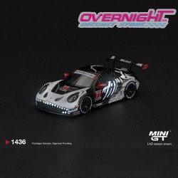 Mini GT 2026 Porsche 911 992 GT3 R n77 AO Racing Skeleton Rexy Petit Le Mans en Blister Escala 1/64 MGT01436BL