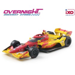 IXO 2025 NTT INDYCAR Series n10 Alex Palou / Chip Ganassi Racing DHL - 2025 Series Champion con Trading Card 1/64 IND64033