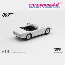 Mini GT Toyota 2000GT Roadster You Only Live Twice blister en inglés Escala 1/64 MGT00915-007E