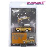 Mini GT Land Rover Range Rover Camel Trophy K.Stoppa A.Valldorf Sumatra 1981 en blister Escala 1/64 MGT01221-BL