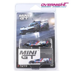 Mini GT Bmw M Hybrid V8 Hypercar n15 Bmw M Team Wrt Le Mans 24 Hrs 2025 Escala 1/64 MGT01219-BL