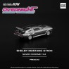 Pop Race Shelby Mustang GT500 Silver Chrome Escala 1/64 PR640312