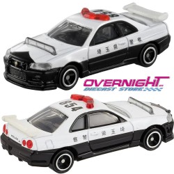 Tomica n.º 1 Nissan Skyline GT-R BNR34 Police Car | Overnight.es