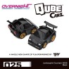 - PREORDER - Mini GT Qube Carz Lamborghini Countach 500S Black – Blister QZ01202-BL