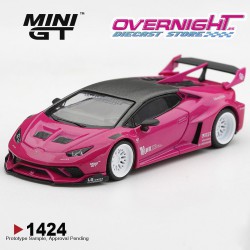 Mini GT Lamborghini Huracan Gt Lb★Works Ruby Purple 2026 - Escala 1/64 - MGT01424-L