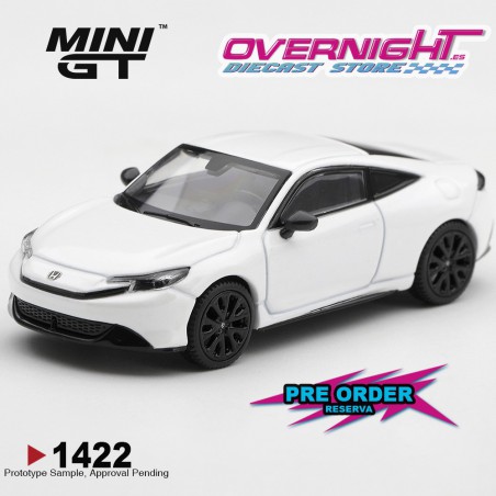 Mini GT Honda Prelude Moonlit White Pearl 2026 - Escala 1/64 - MGT01422-L