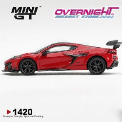 Mini GT Chevrolet Corvette Zr1 Torch Red 2028 - Escala 1/64 - MGT01420-L