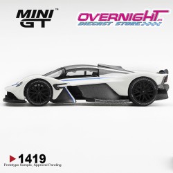 Mini GT Aston Martin Valkyrie Escaping White 2021 - Escala 1/64 - MGT01419-L