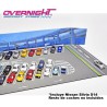 Tomicarama vintage 13a Daikoku Parking Area Mat B con Toyota Chaser 2.5 Tourer V Escala 1/64 TLV-Vintage13a