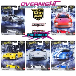 Hot Wheels Premium 2027 Canyon Warriors pack de 5 coches Escala 1/64 FPY86-975C