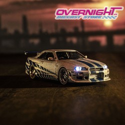 Kyosho MOTN Toyota Sprinter Trueno AE86 Initial D con Led - Escala 1/64 07133LA