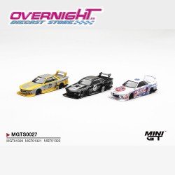 Mini GT INOZETEK x Liberty Walk R32 Set 2026 Show Edition Set Escala 1/64 MGTS0027