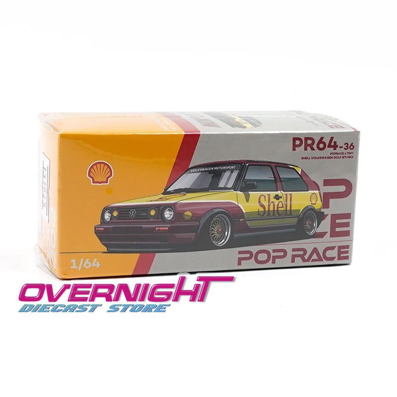 Volkswagen Golf Gti MkII Mk2 Shell – Pop Race escala 1/64