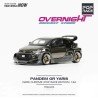 Pandem GR Yaris color negro cromado – Pop Race escala 1/64