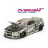 Nissan Skyline Gt-R R34 V4 Kaido Works plata - Mini GT KHMG103 Escala 1/64