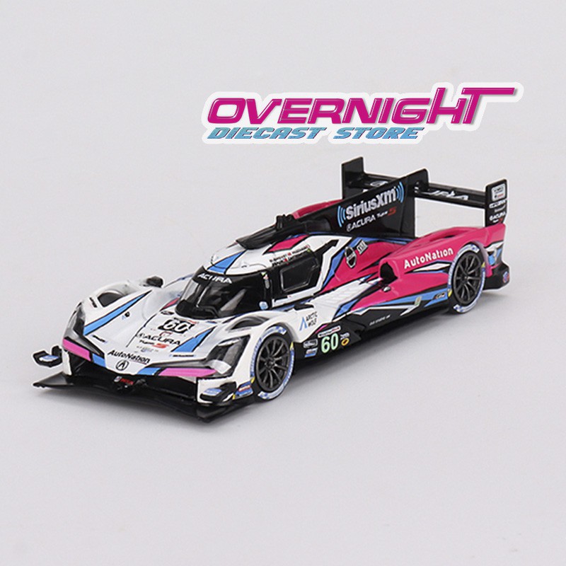 2023 Acura Arx-06 Gtp n60 Meyer Shank Racing IMSA Daytona 24 Hrs Winner - Mini GT 668 Escala 1/64