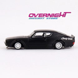 Nissan Skyline Kenmeri Liberty Walk – negro mate - Mini GT 655 Escala 1/64