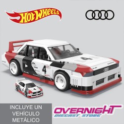 Mega Blocks Hot Wheels Audi 90 Quattro Imsa Gto 973 piezas