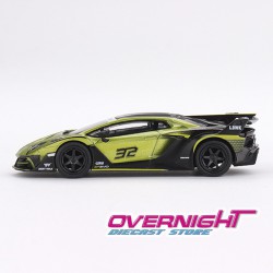 Lamborghini Lb-Silhouette Works Aventador Gt Evo - Mini GT 605 Escala 1/64