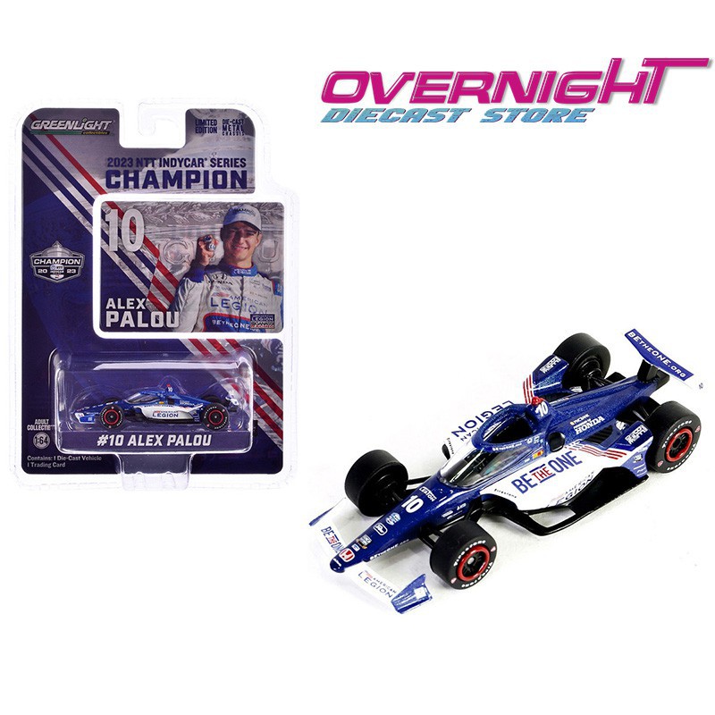 Alex Palou Champion / Chip Ganassi Racing 2023 American Legion Ntt Indycar greenlight escala 1/64