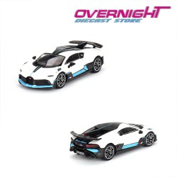 Bugatti Divo blanco - Mini GT 661 Escala 1/64