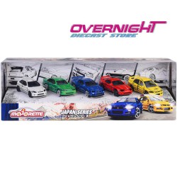 Majorette Gift Pack Japan Series - pack 5 coches diorama Manga