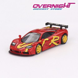 Mclaren F1 Gtr Presentation – Rojo y amarillo – Mini GT 684 – 1/64